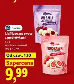 Lidl Liofilizowane owoce z prebiotykami oferta