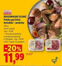 Lidl Polska gęś biała kołudzka - podroby oferta