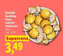 Lidl ROSHEN Sparkling Snow, cukierki świąteczne oferta