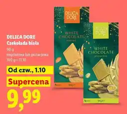 Lidl DELICA DORE Czekolada biała oferta
