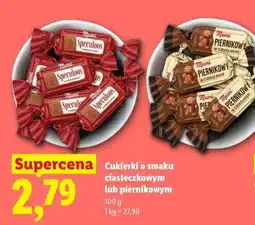 Lidl Cukierki o smaku ciasteczkowym lub piernikowym oferta