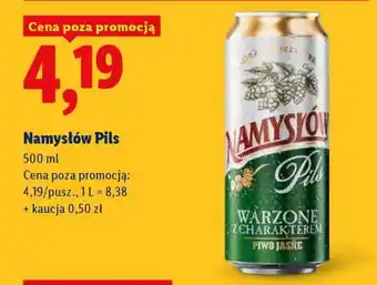 Lidl Namysłów Pils oferta