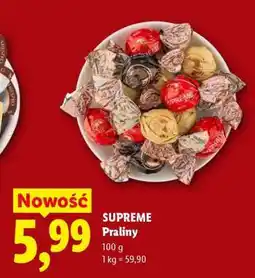 Lidl SUPREME Praliny oferta