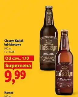Lidl Cieszyn Koźlak lub Marcowe oferta