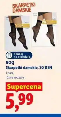 Lidl NOQ Skarpetki damskie, 20 DEN oferta
