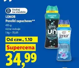 Lidl LENOR Perełki zapachowe oferta