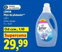 Lidl LENOR Płyn do płukania oferta