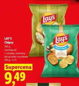 Lidl LAY’S Chipsy oferta