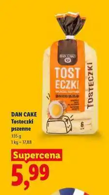 Lidl DAN CAKE Tosteczki pszenne oferta