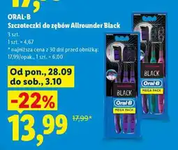 Lidl ORAL-B Szczoteczki do zębów Allrounder Black oferta