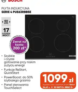 Max Elektro Płyta Indukcyjna Serie 4 Bosch oferta