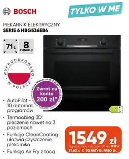 Max Elektro Piekarnik elektryczny Bosch Serie 6 oferta