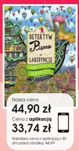 Świat Książki Detektyw Pierre w Labiryncie oferta
