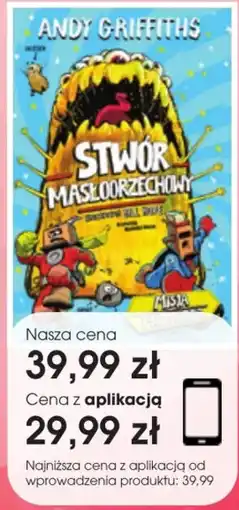 Świat Książki Stwór Masłoorzechowy oferta