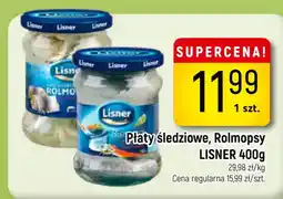 Delikatesy Piotruś Pan Płatysłedziowe, Rolmopsy Lisner oferta