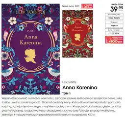 Świat Książki Anna Karenina Tom 1 oferta