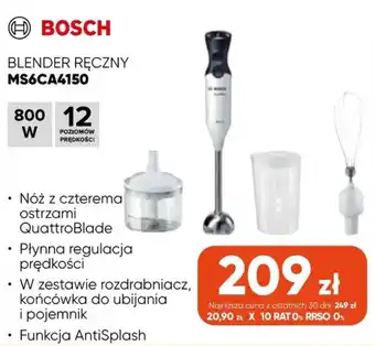 Bosch Blender Ręczny MS6CA4150