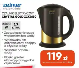 Max Elektro Czajnik Elektryczny Crystal Gold oferta