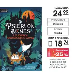 Świat Książki Psierlok Bones i tajemnica nawiedzonego zamku oferta