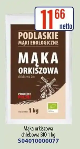 Mąka Orkiszowa chlebowa BIO