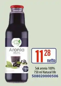 AT Sok aronia 100% Natural life oferta