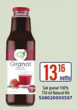 AT Sok granat 100% Natural life oferta