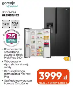 Max Elektro Lodówka NRS917E61BX oferta