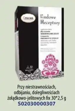 AT Przy niestrawnościach, odbijaniu, dolegliwościach żołądkowo-jelitowych fix oferta