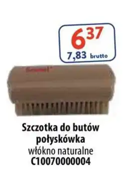 AT Szczotka do butów połyskowka włókno naturalne oferta