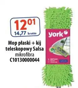 AT Mop płaski + kij teleskopowy Salsa mikrofibra oferta