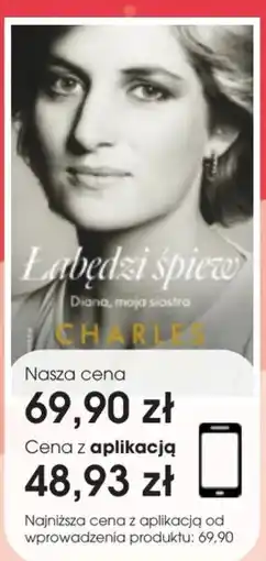 Świat Książki Łabędź śpiew Diana, moja siostra Charles oferta