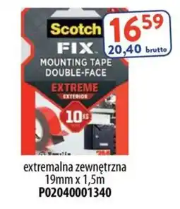 AT Scotch FIX Mounting Tape Double-Face Extreme Exterior oferta