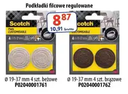 AT Podkładki filcowe regulowane Scotch oferta
