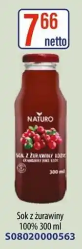 AT Sok z żurawiny 100% Naturo oferta