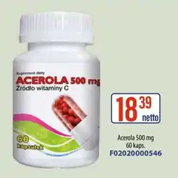 AT Suplement diety Acerola 500 mg Źródło witaminy C oferta