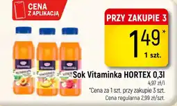 Delikatesy Piotruś Pan Sok Vitaminka HORTEX oferta