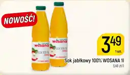Delikatesy Piotruś Pan Sok jabłkowy 100% WOSANA oferta