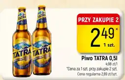 Delikatesy Piotruś Pan Piwo TATRA oferta