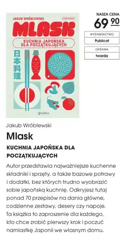 Świat Książki Mlask Kuchnia Japońska Dla Początkujących oferta