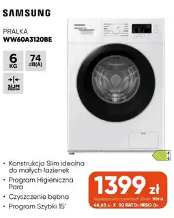 Max Elektro Pralka Samsung WW60A3120BE oferta