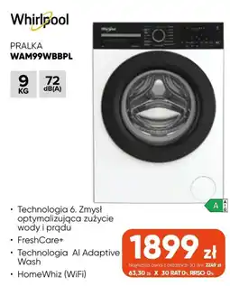 Max Elektro Pralka Whirlpool WAM99WBBPL oferta