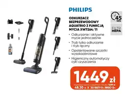 Max Elektro Philips Odkurzacz Bezprzewodowy Aquatrio z funkcją mycia XW7264/11 oferta