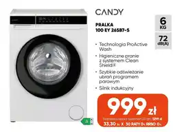 Max Elektro Pralka Candy 100 EY 26SB7-S oferta