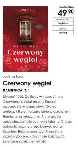 Świat Książki Czerwony węgiel oferta