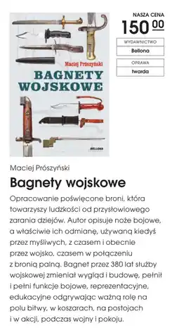 Świat Książki Bagnety wojskowe oferta