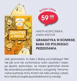 Świat Książki Gramatyka w komiksie. BABA OD POLSKIEGO PRZEDSTAWIA oferta