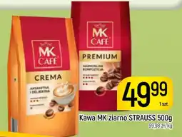 Delikatesy Piotruś Pan Kawa MK ziarno STRAUSS oferta