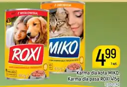 Delikatesy Piotruś Pan Karma dla kota MIKO, Karma dla pasa ROXI oferta