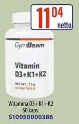 AT GymBeam Witamina D3+K1+K2 oferta