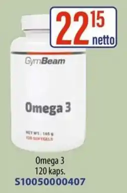 AT GymBeam Omega 3 oferta